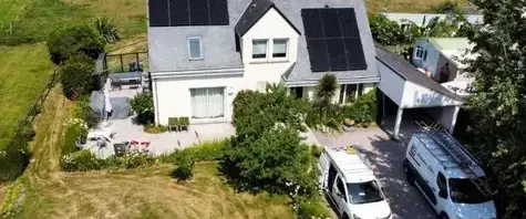 installation panneaux photovoltaïques Pleurtuit-1