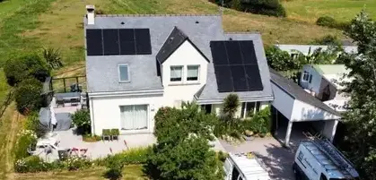 installation panneaux photovoltaïques Tinténiac-1