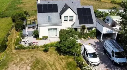 installation panneaux solaires Vignoc-4